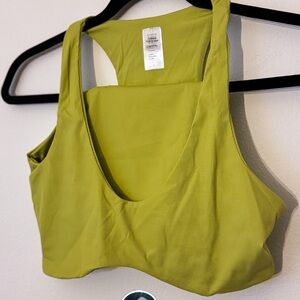 Naked Wardrobe BRAND NEW Olive Green Swim Top